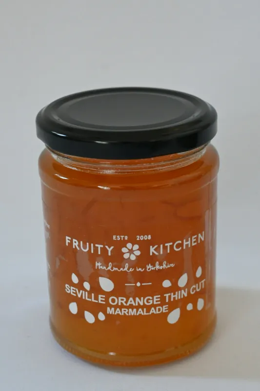 Handmade Seville Orange Thin Cut Marmalade 340g